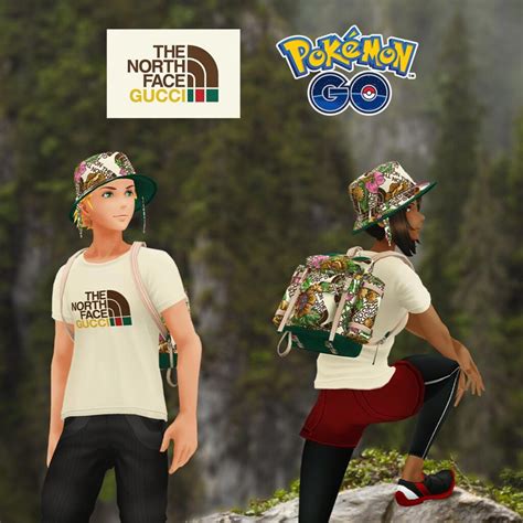 the north face gucci pokemon go|pokemon gucci north face.